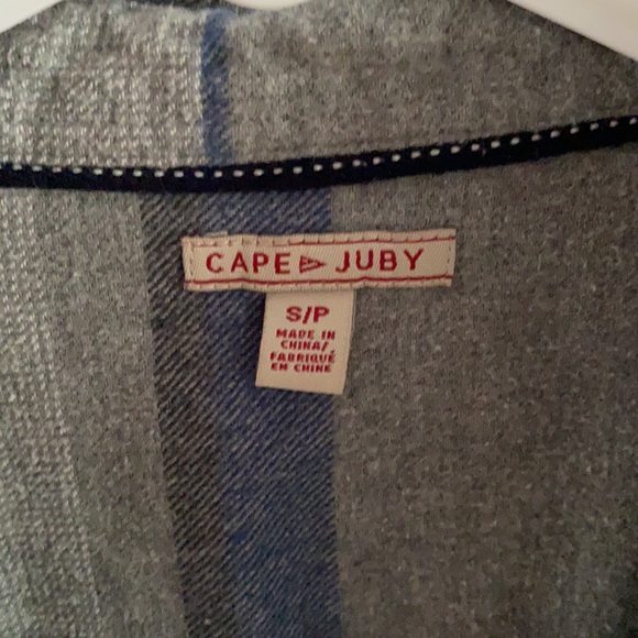 Men’s Cape Juby blue and grey flannel - Picture 2 of 3